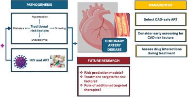 Coronary artery disease and human immunodeficiency virus