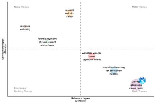 The Development of Violence Research in Psychiatric Nursing: A Bibliometric Perspective
