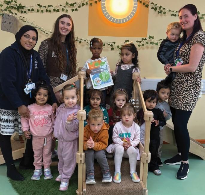 Slough children celebrate Healthy Smiles accreditation
