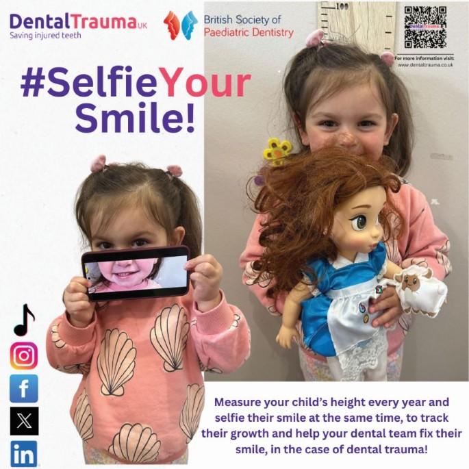 Dental trauma selfie campaign launches in London this weekend