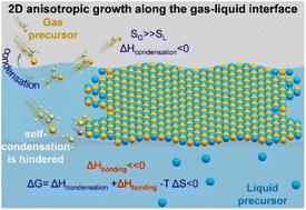 A general “gas–liquid” synthesis strategy towards centimeter-scale two-dimensional non-layered semiconductors†