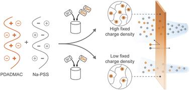 Improving the fixed charge density of sustainably produced saloplastic anion exchange membranes†