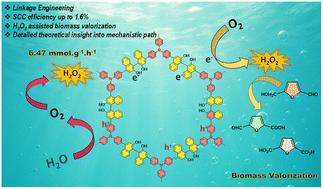 Efficient exciton dissociation in isomeric BINOL-based porous polymers for sacrificial agent-free H2O2 photosynthesis and biomass valorization†