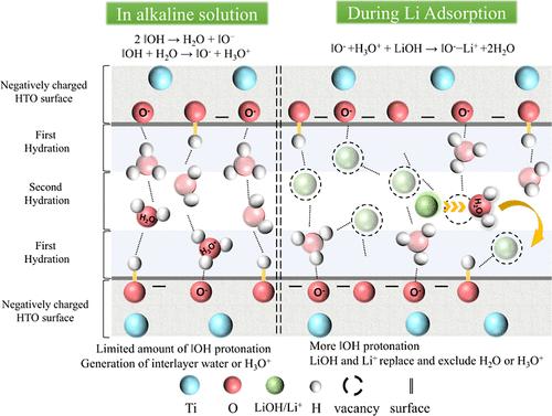 Beyond Ion Exchange: Unraveling the Complexity of Lithium-Ion Adsorption on H2TiO3