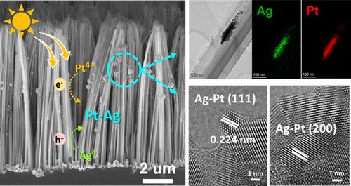 Repurposing Silver to Enable Ag–Pt Alloy Decoration on Silicon Nanowires for Efficient Hydrogen Evolution Reaction