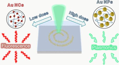 Unveiling the Optical Properties of Micropattern-Based Fluorescent Gold Nanoclusters and Plasmonic Nanoparticles in Polymer Thin Films