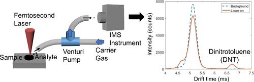 Femtosecond Laser Vaporization Detection of Dinitrotoluene Using Ion Mobility Spectrometry