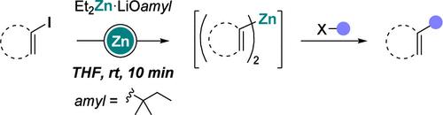 Diethylzinc Amylates: Selective Iodine–Zinc Exchange Reagents at Room Temperature