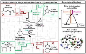Mapping the catalytic landscape of triphenylborane (BPh3)-catalyzed CO2-epoxide coupling to carbonates: an in silico approach to solve substrate-dependent selectivity†