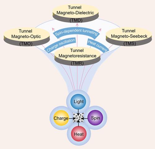 Multifunctional Spin-Dependent Tunneling: From Tunnel Magnetodielectric to Magneto-Optic and Faraday Effects