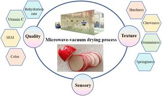 Effect of vacuum microwave drying pretreatment on the quality characteristics and textural structure of new paocai raw materials