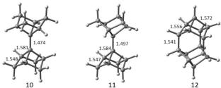 Vertexane and related molecules: a computational exploration with contemporary quantum chemistry methods