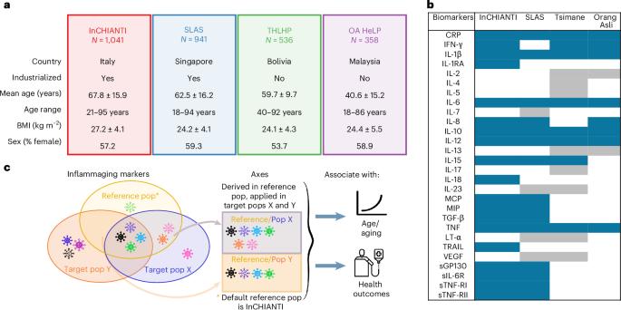 Nonuniversality of inflammaging across human populations