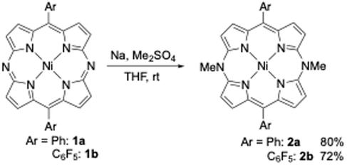 Highly Electron-Donating Antiaromatic N,N′-Dimethyldiazaporphyrins via Reductive Dimethylation