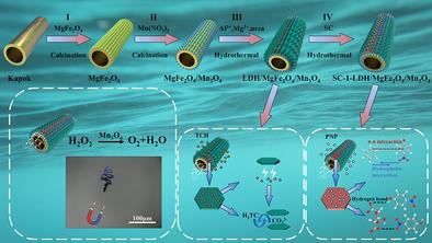 3D Hierarchical Layered Double Hydroxide-Based Micromotors for Motion-Based Adsorption and Efficient Removal of Tetracycline Hydrochloride and p-Nitrophenol