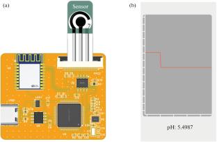 A Flexible Electrochemical Sensor System for Sweat pH Detection