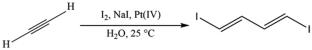 Optimal conditions for Pt-catalyzed microfluidic synthesis of iodoolefins