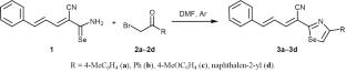 Synthesis of (2E,4E)-2-(4-Aryl-1,3-selenazol-2-yl)-5-phenylpenta-2,4-dienenitriles