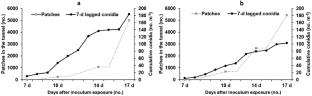The role of wind in the spatiotemporal distribution of strawberry powdery mildew in high-tunnel growing systems