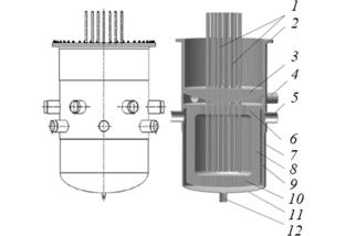 Engineering and physical design of a molten salt reactor for transmutation of Np, Am, and Cm from spent VVER fuel