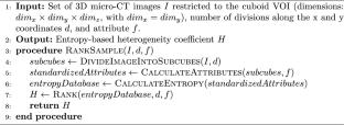 Entropy-Based Measure of Rock Sample Heterogeneity Derived from Micro-CT Images
