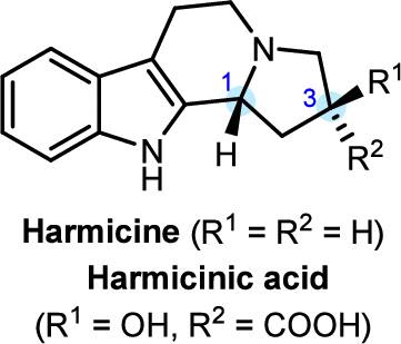 Dipolar Cycloaddition Approach toward Harmicine-Type Alkaloids: Synthesis and Stereochemical Determination