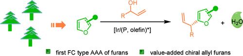 Ir-Catalyzed Friedel-Crafts-Type Asymmetric Allylation of Furans.