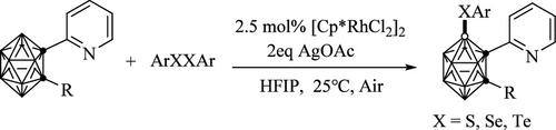 Rhodium-Catalyzed Selective Chalcogenation of B(4)-H of o-Carboranes