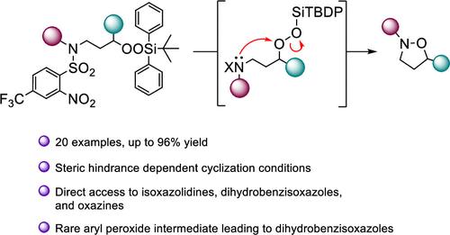 Intramolecular N–O Bond Formation for the Synthesis of N-Alkyl and N-Aryl Isoxazolidines