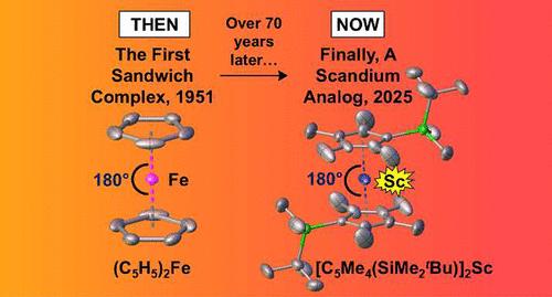 A Linear Metallocene of Sc(II) Supported by [C5Me4(SiMe2tBu)]1– Ligands