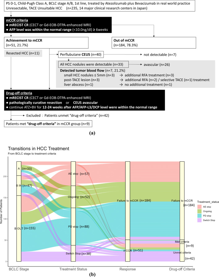 Proposal of discontinuation criteria of atezolizumab plus bevacizumab after curative conversion therapy for unresectable early-to-intermediate-stage hepatocellular carcinoma: a multicenter proof-of-concept study.