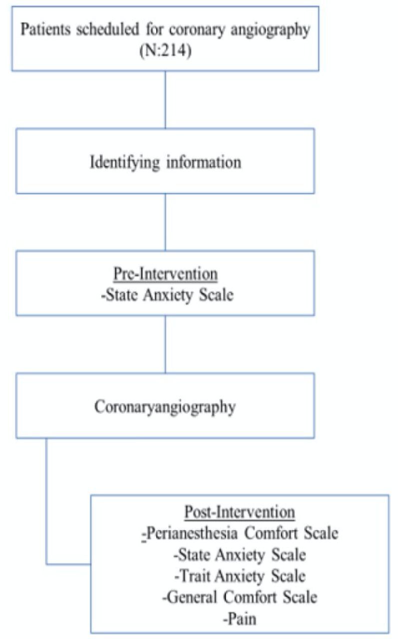 Factors influencing pain, anxiety, and comfort in patients undergoing coronary angiography: A prospective observational study.