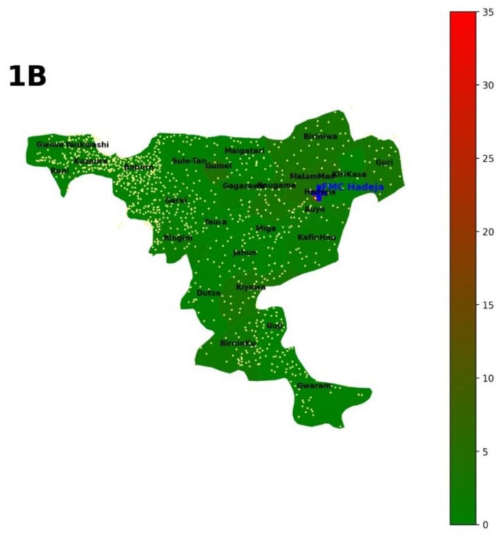 High burden of chronic kidney disease of unknown cause among patients receiving renal replacement therapy in Northeast Nigeria: A cross-sectional survey of haemodialysis units.
