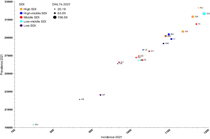 Epidemiological trends and burden of metabolic dysfunction-associated steatotic liver disease in the Middle East and North Africa region: a 32-year analysis of health impact.