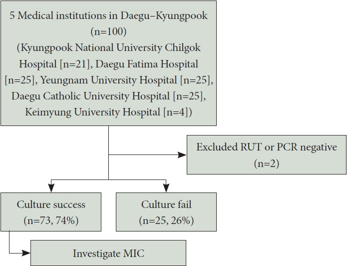 Antibiotic Resistance of Helicobacter pylori: Current Trends in Daegu-Kyungpook.