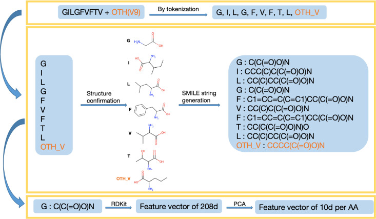 Machine learning application to predict binding affinity between peptide containing non-canonical amino acids and HLA-A0201.