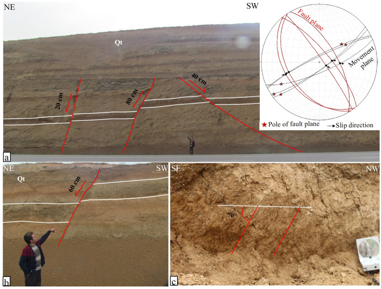The NW extension of the Nahavand Fault along the Main Recent Fault, west Iran.