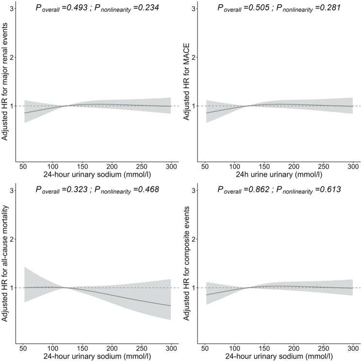 Joint effects of sodium intake and circadian rhythm of urinary sodium excretion on prognosis of chronic kidney disease: a prospective study.