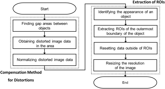 Signal preprocessing for foreign body detection using terahertz real-time non-destructive imaging system.
