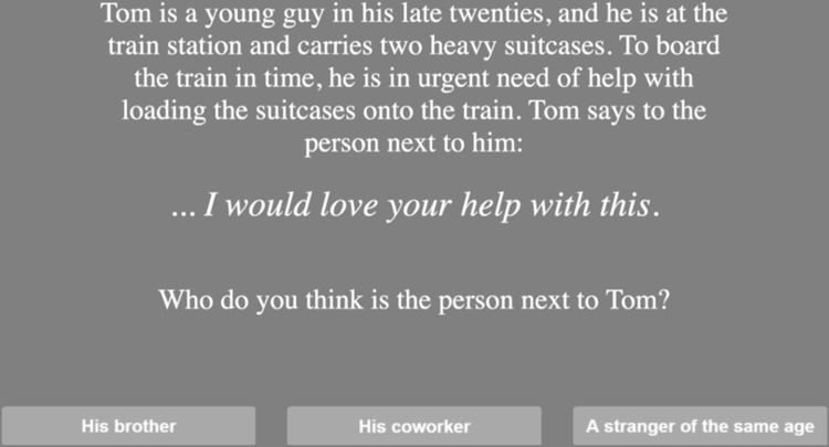 Asking for help: An empirical exploration into social grammar.
