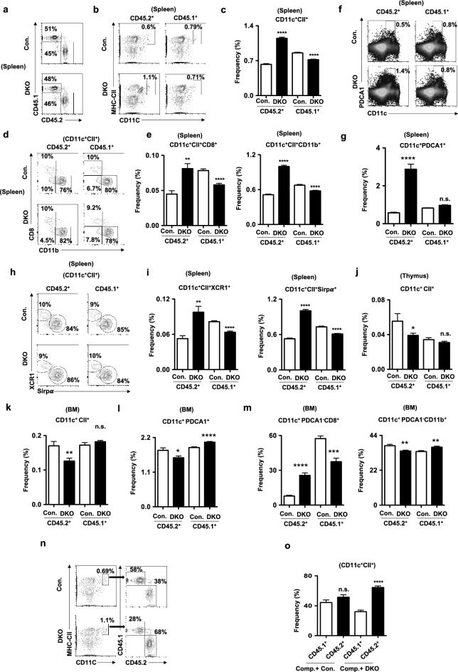 Correction: Class I PI3K regulatory subunits control differentiation of dendritic cell subsets and regulate Flt3L mediated signal transduction.