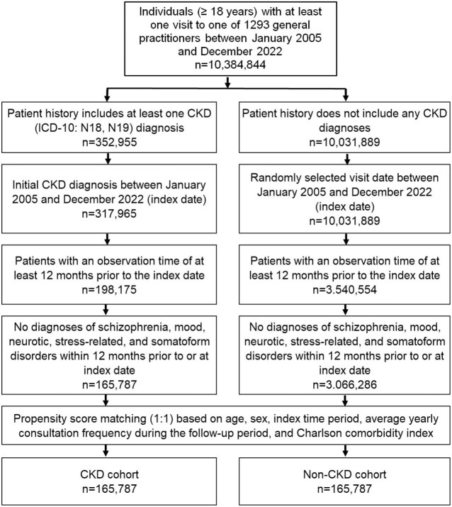 Chronic kidney disease is associated with incident depression requiring treatment: a retrospective cohort study.