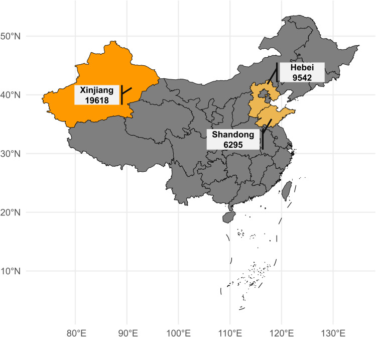 From East to West: Regional Disparities in Depressive and Anxious Symptoms Among Chinese Adolescents.