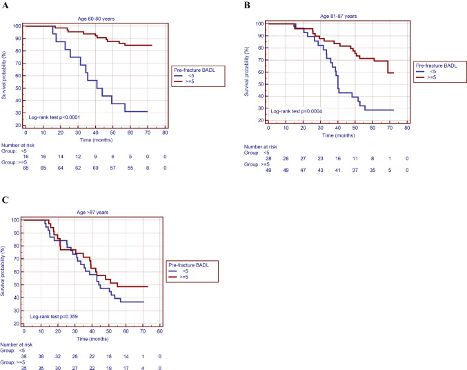 Pre-fracture functional status and 30-day recovery predict 5-year survival in patients with hip fracture: findings from a prospective real-world study.
