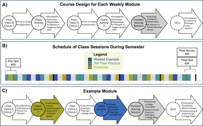 Students Don't Learn the Way They Think They Do in a Large, Active-Learning Genetics Course.
