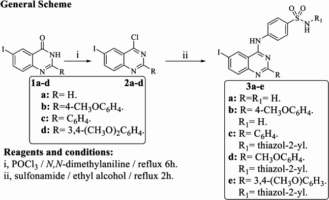 Anticancer, antimicrobial and molecular docking analysis of newly synthesized iodoquinazoline derivatives.