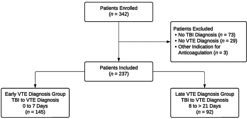 In-Hospital Mortality and Hemorrhagic Risks in Traumatic Brain Injury Patients with Early vs. Late Venous Thromboembolism.