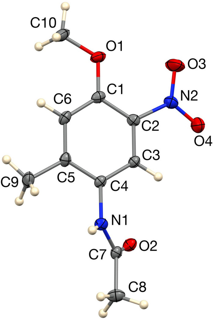 N-(4-Meth­oxy-2-methyl-5-nitro­phen­yl)acetamide