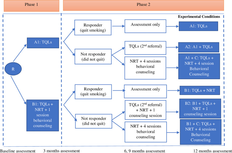 Empowering safety managers to champion the implementation of smoking cessation services in the construction industry: Protocol for a sequential multiple assignment randomized trial.