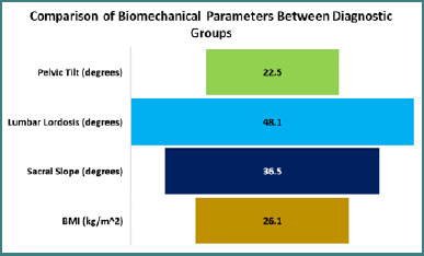 Retrospective analysis of biomechanical features in orthopedic spine disorders: a study on predictive factors for spinal abnormalities.